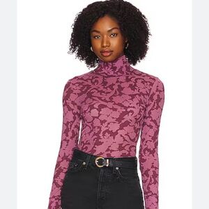 Free People You And I Long Sleeve in Acai
Long Sleeve Turtleneck.